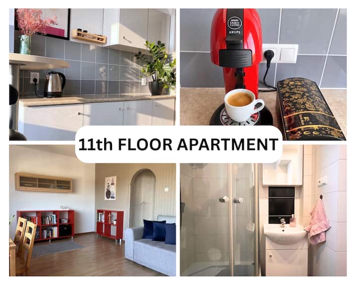 11th Floor Apartment | 11 Min To Manufaktura - Puola