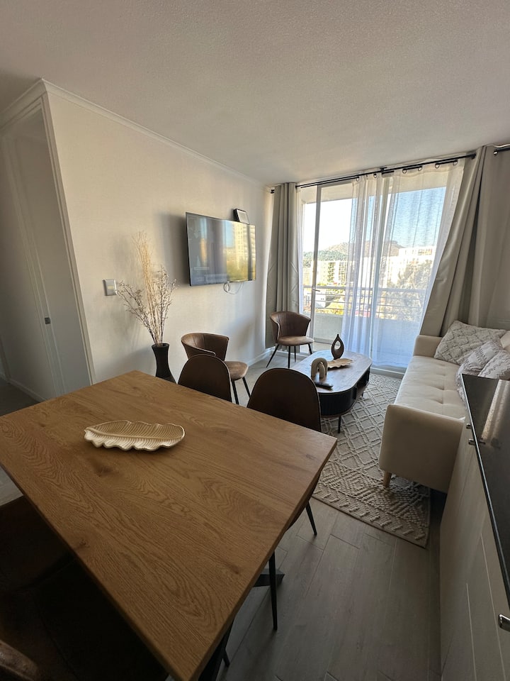 Moderno Y Nuevo Departamento En Viña - Reñaca - Quilpué