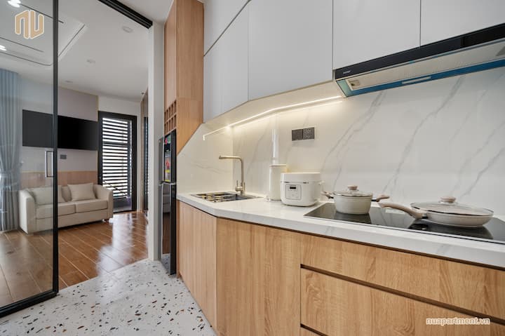 Nu Panoma | Luxury 1br Riverview - Balcony & Light - Da Nang