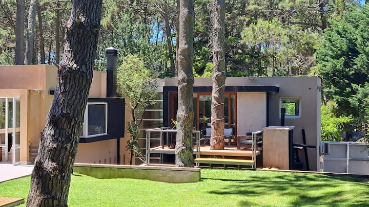 Casa Piscina Climatizada Cubierta In Out - Pinamar