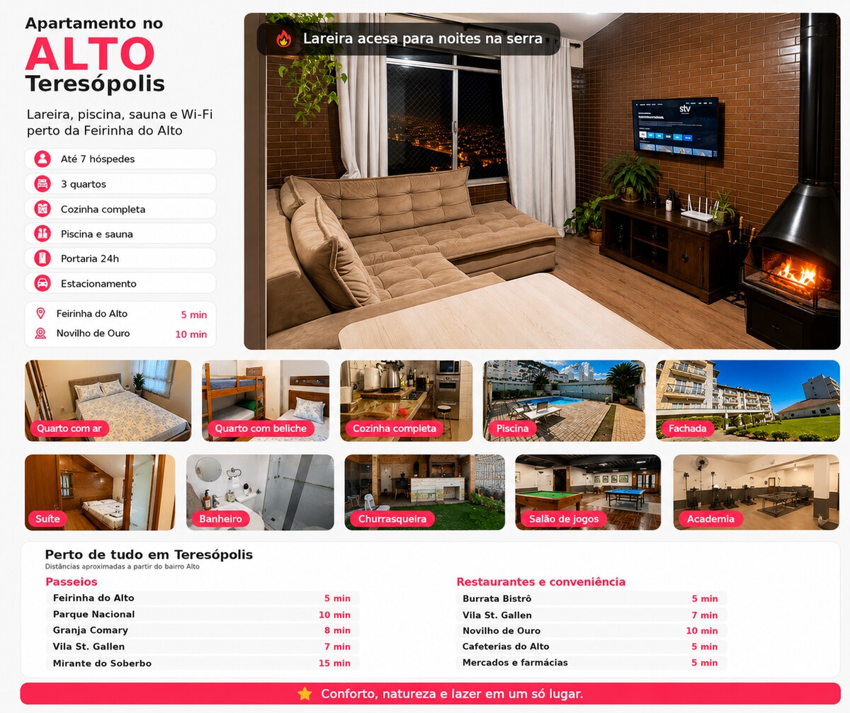 Apartamento para alugar em Alto