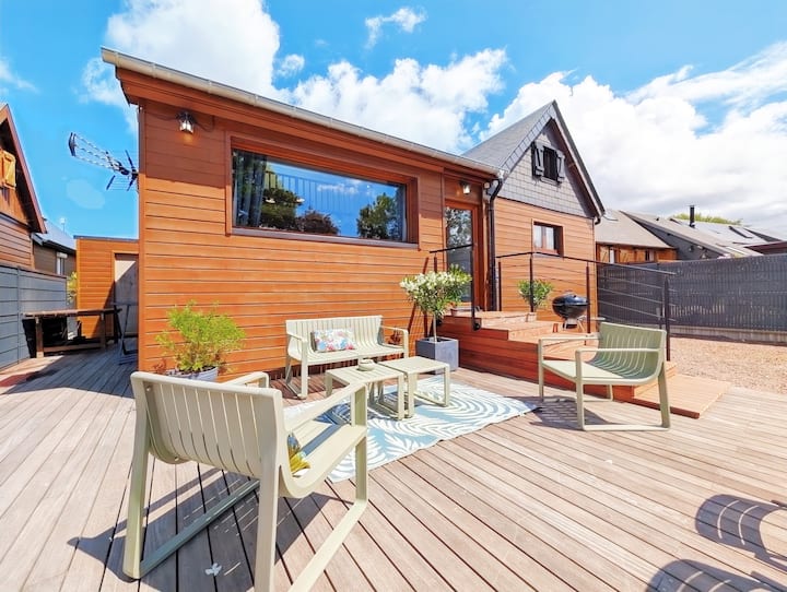 Le Chalet 48 Au Bord Du Lac - Piscine & Parking - Cabourg