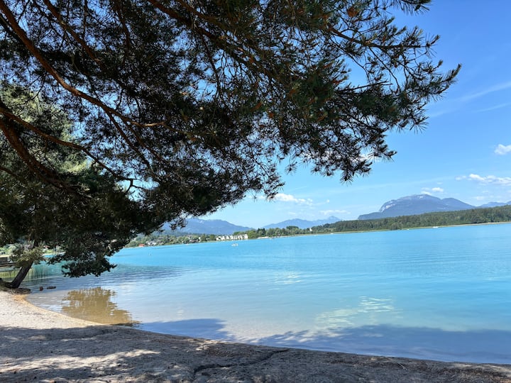 Seezeit App. Dobratsch Mit Seezugang & Liegewiese - Villach