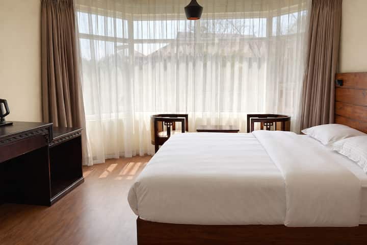 Quite Surrounding
Outdoor Garden
Luxurious Bed - Kathmandu