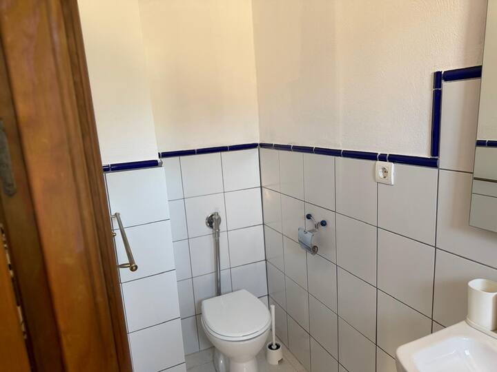 Azulejo blanco con cenefa azul: el estilo clásico andaluz de la casa