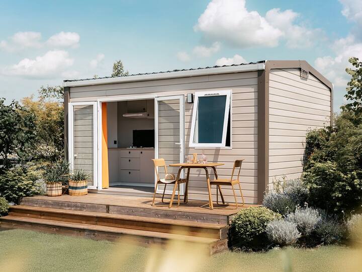 Mobil-home Accueillant, Animaux Permis - 4 Pers. - Puy-l'Évêque