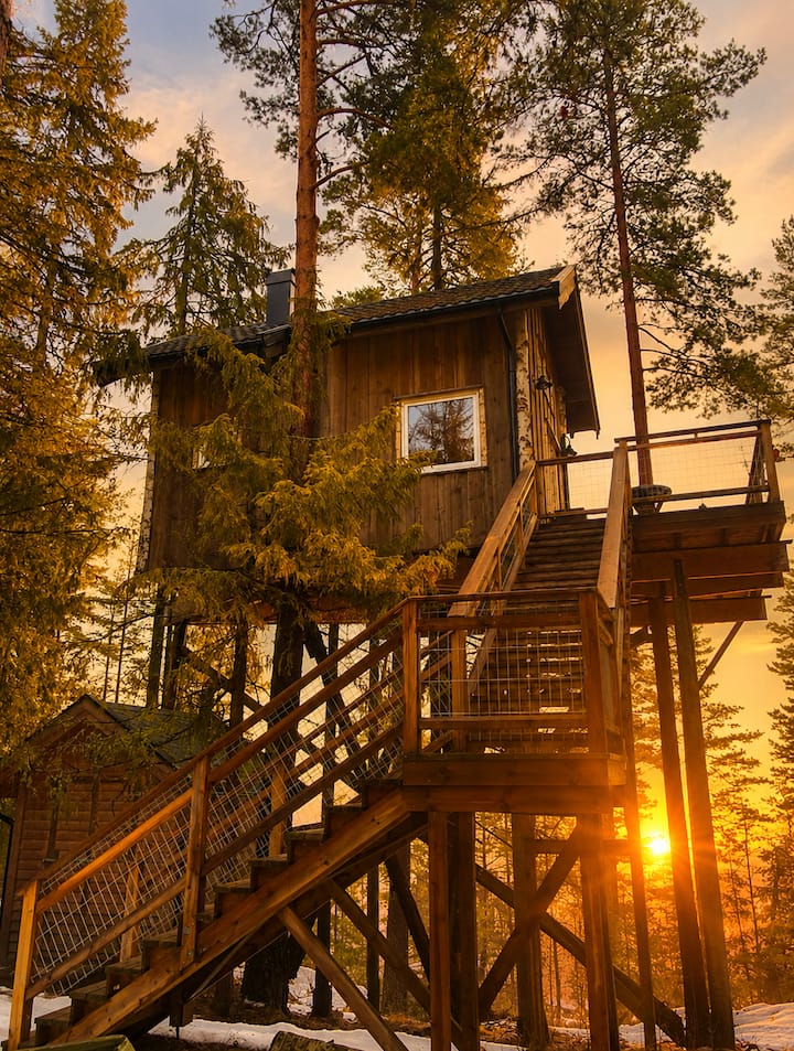Trollhetta Treehouse, 1 Hour From Oslo City - Norway