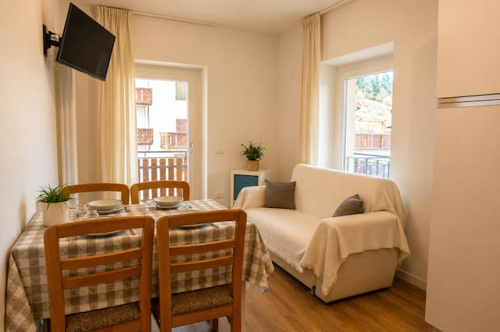 Appartamento Centrale - 1 Stanza Da Letto- Balcone - Folgaria