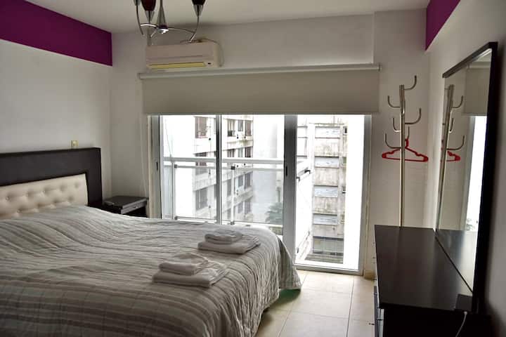 Departamento De 1 Ambiente, 2 Huéspedes - Mar del Plata