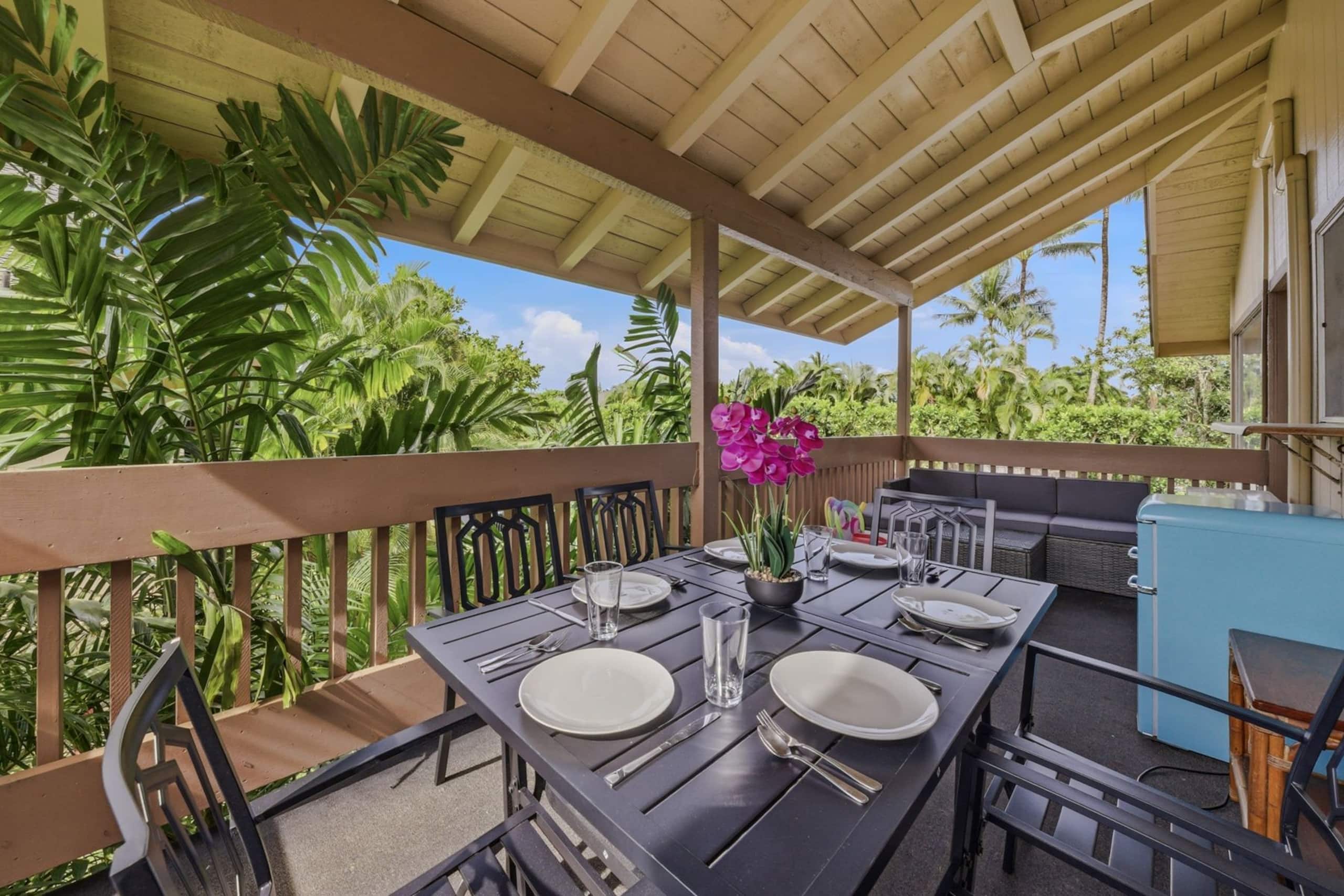 Princeville 2 bdrm 1.5 bath near Hanalei, sleeps 6 - Photo 17