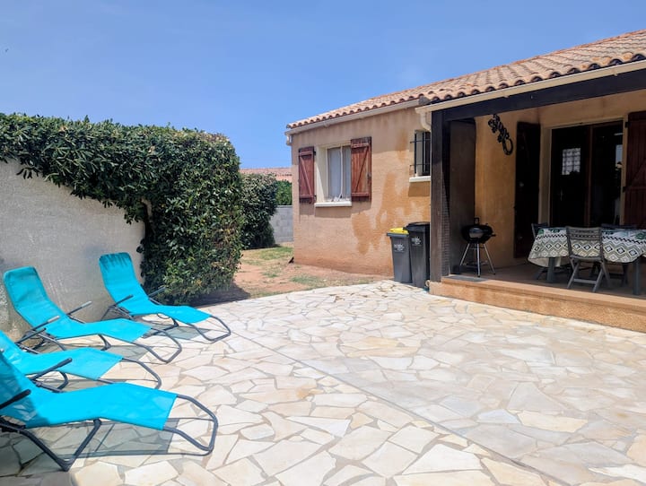 Charmante Villa Avec Jardin Privatif Proche Plage - Marseillan