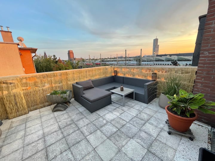 Zentrale Wohnung Am Hansaring Mit Dachterrasse - 科隆