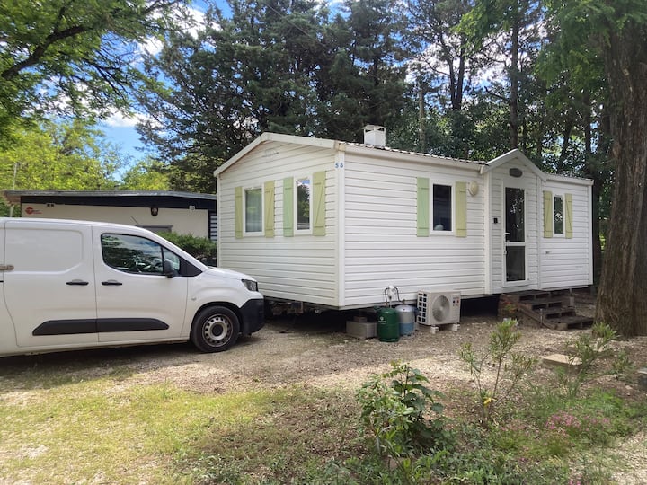 Mobil-home 4 Places Dans Le Gard, Proche Ardèche - La Roque-sur-Cèze