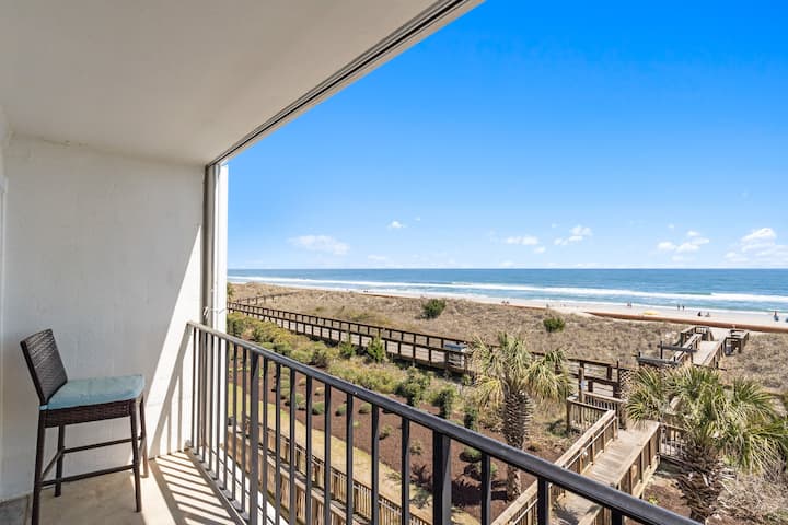 CB Boardwalk Condo, Oceanfront, Pool! - Apartments for Rent in Carolina ...