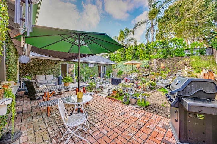 1 Mi To Beach! 'Carlsbad Retreat' W/ Serene Garden - Carlsbad, CA