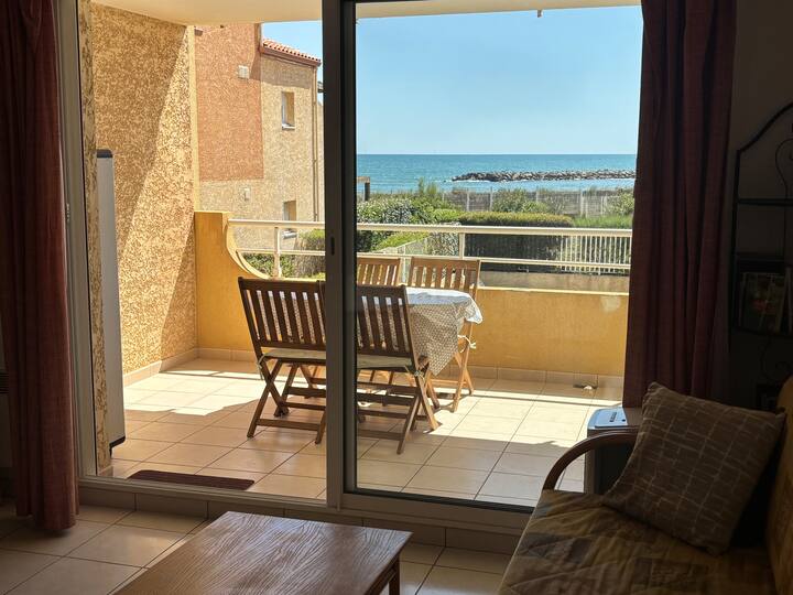 T3 50m2 2ch Vue Mer Et Piscine Valras-plage - Vendres