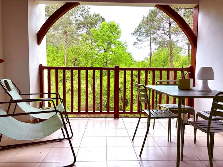 Appartement Avec Vue Golf - 4 Pers. - Biscarrosse