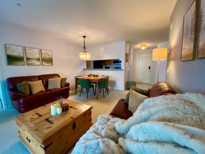 Mountain Birch Condo At The Peaks | Pool | Hot Tub - Radium Hot Springs