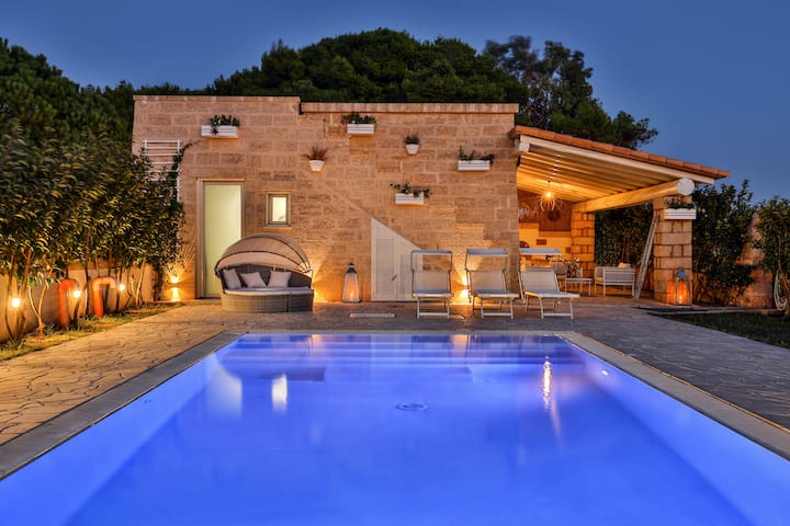Villa Con Piscina Seychelles Del Salento. - Puglia