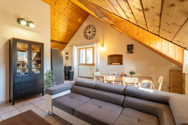 𝑳𝒆 𝑺𝒐𝒍𝒊 Charmant Cocon Entre Annecy & Genève - Cruseilles