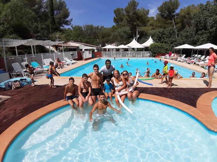 Zecamping 4* Chalet 32m² Piscine - Carqueiranne
