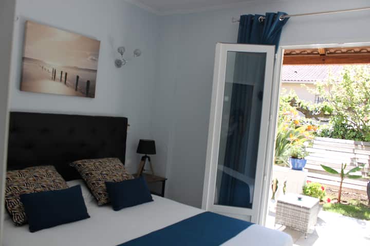 T2 Traversant, 2 Terrasses Vue Mer - Adultes Only - Patrimonio