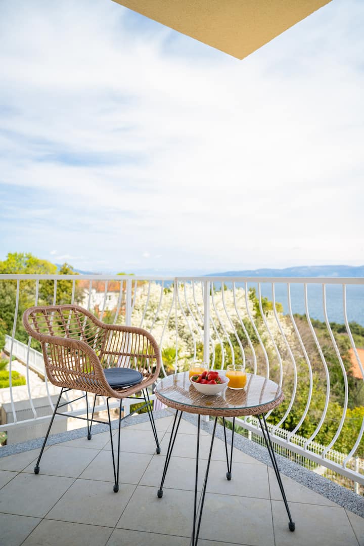 Apartman Panoramica, Pogled Na More, Bazen - Ravni