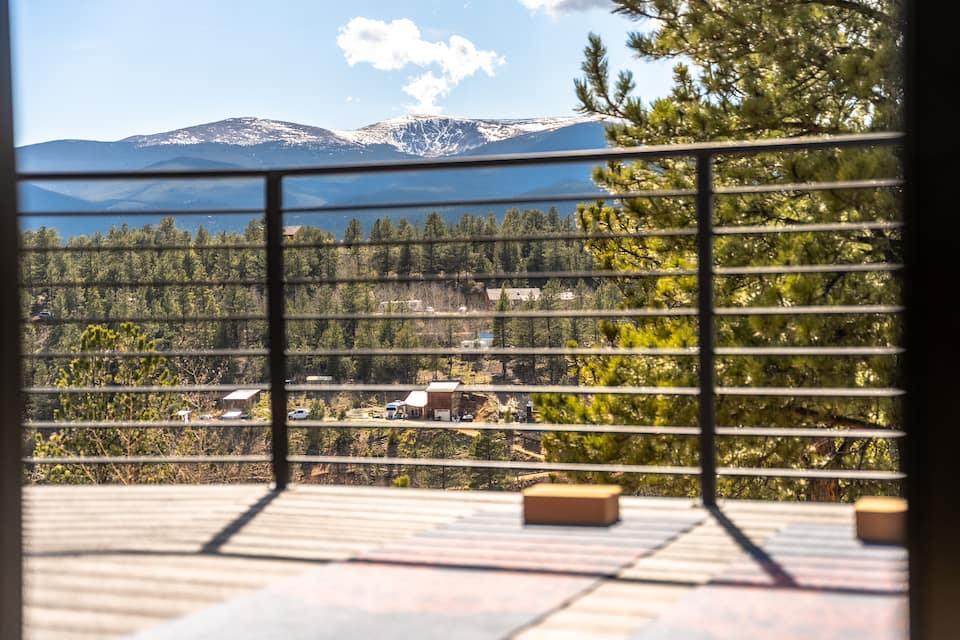 A geodesic dome at 9,000 feet, Bailey, Colorado, United States, photo 8 of 10
