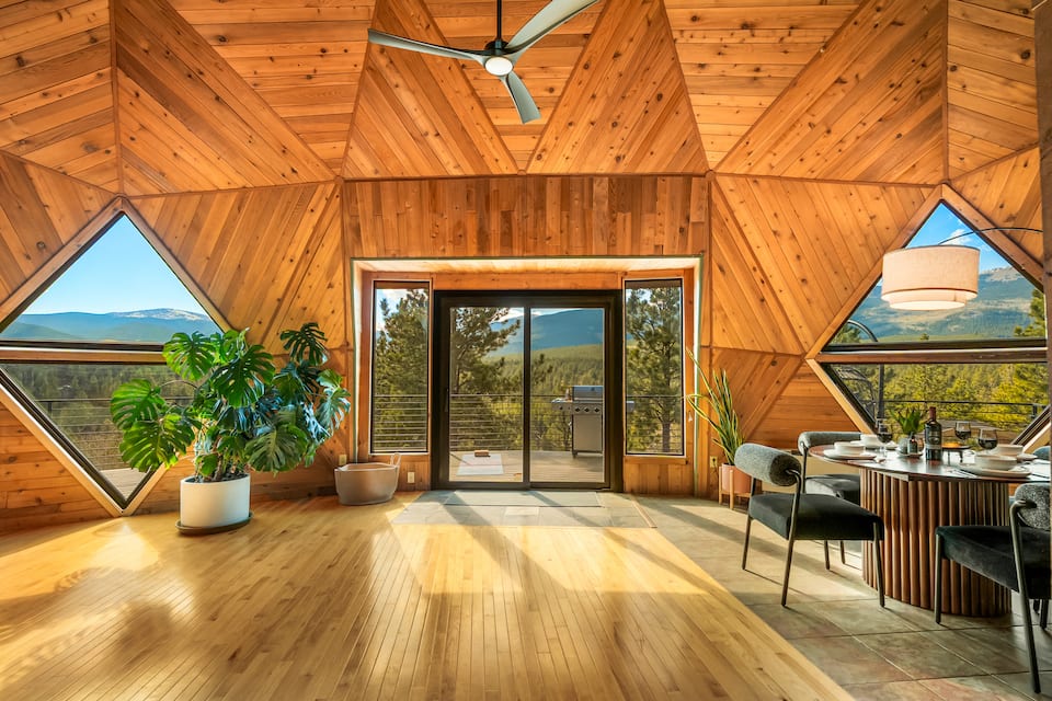 A geodesic dome at 9,000 feet, Bailey, Colorado, United States, photo 10 of 10