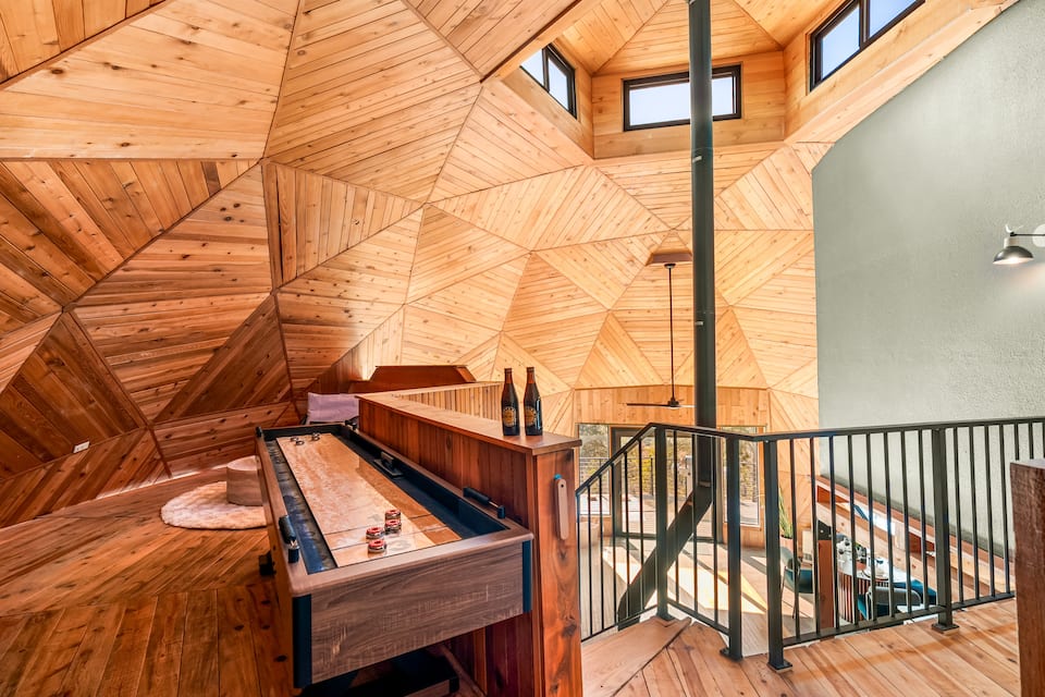 A geodesic dome at 9,000 feet, Bailey, Colorado, United States, photo 2 of 10