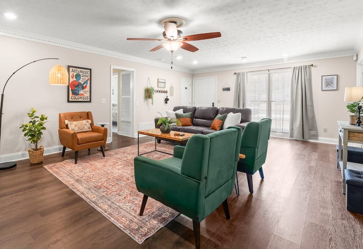 Bbq/firepit/movie Room - Near Ft Benning/city Ctr! - Columbus, GA