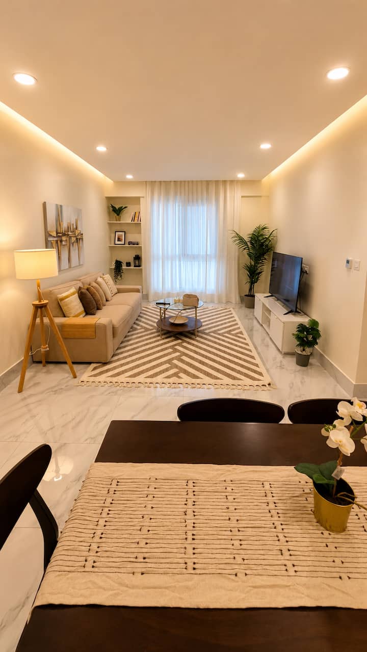 2bhk Apartment At Gubrah Beach - Muscat