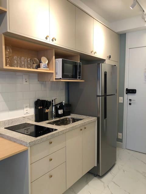 Top Airbnb: Allianz Parque Studio - Modern and Cozy in Perdizes