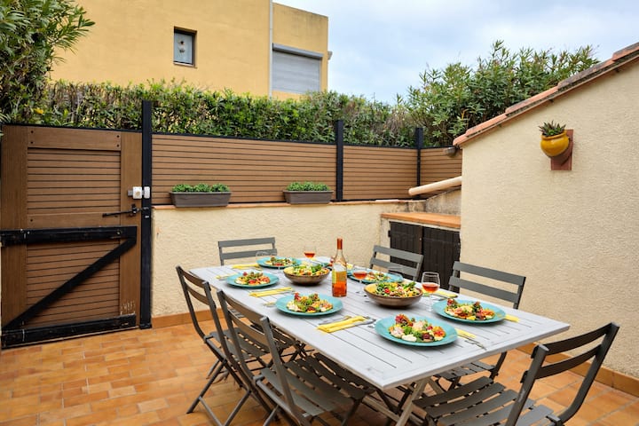 Maison 6 Pers Parking Clim Plage Terrasse Wifi - Sainte-Marie