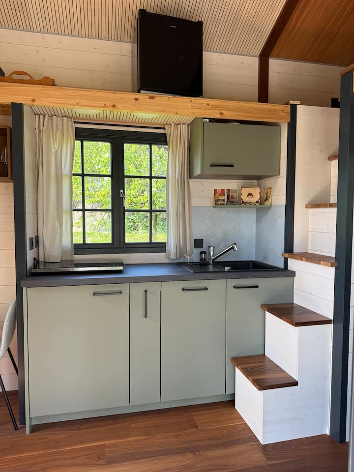 Cozy Tiny House On Wheels Am Fluhmattbächle - Laufenburg