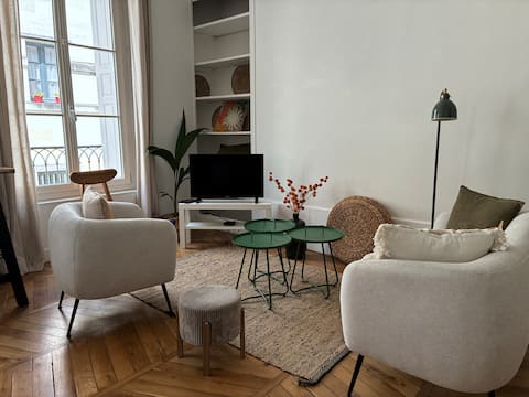 Top performing Airbnb: Rue Rapin, elegant apartment, right in the city center. in Tours