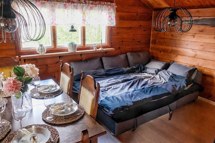 Mysig Timmerstuga I Undenäs, Tiveden Nationalpark - Ruotsi