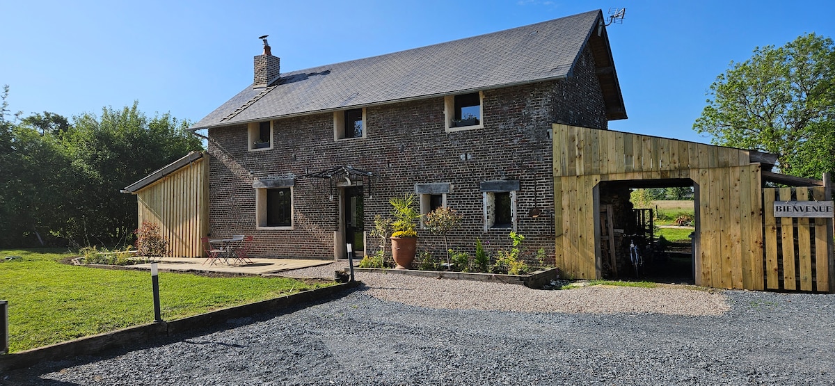 Maison normande renovée