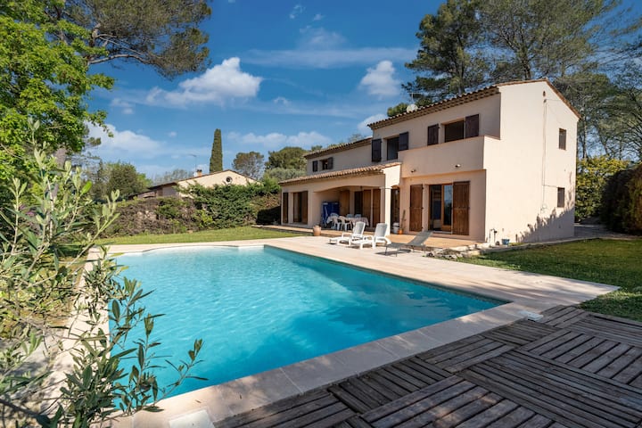 La Maison Paisible Aux Portes De Cannes - Valbonne