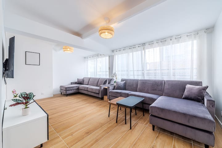 T3 65m² 8 Pers · Métro 14 · Paris & Orly - Gentilly