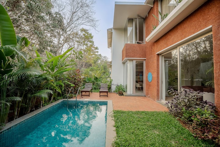 Stayskye 2 Bedroom Villa With Private Pool - Goa
