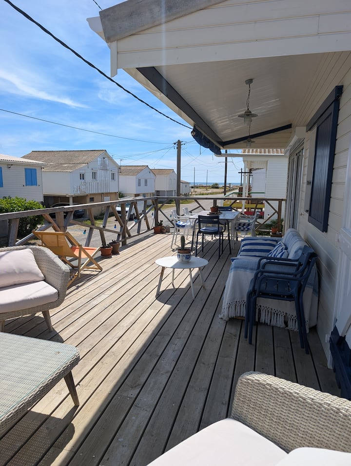 Chalet Gruissan-plage Vue Mer 4 Chambres - Gruissan