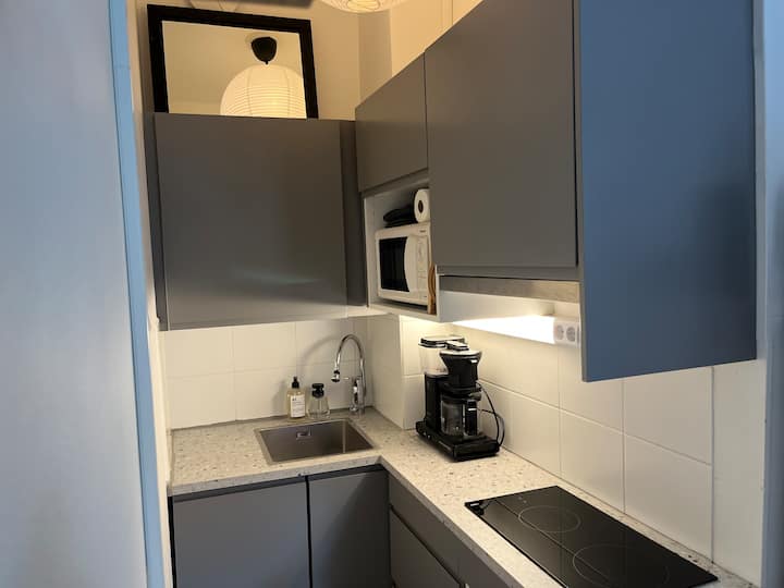 Studio Salme | Keskusta | King Bed | Ilmastointi - Lahti