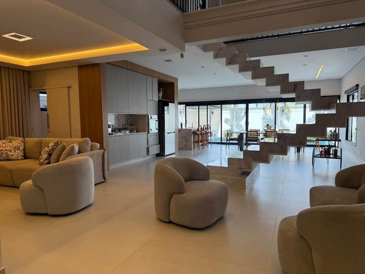 Casa Moderna Para Relaxar -Santa Cruz Da Conceição - Leme