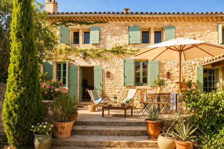 Maison De Charme Avec Jardin Proche Uzès 6 Pers - Castillon-du-Gard