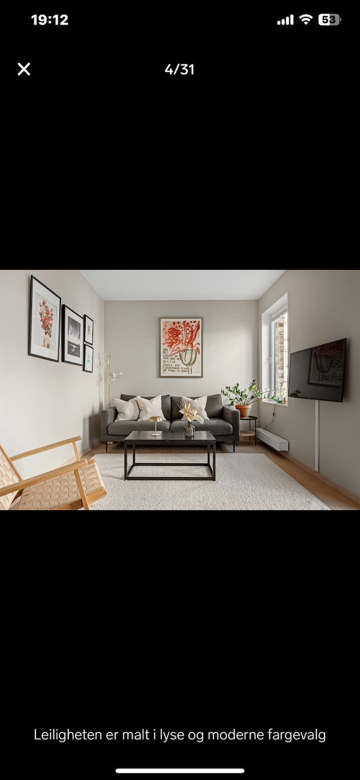 Modern Apartment With Sea View & Sunset – Central! - Kristiansand