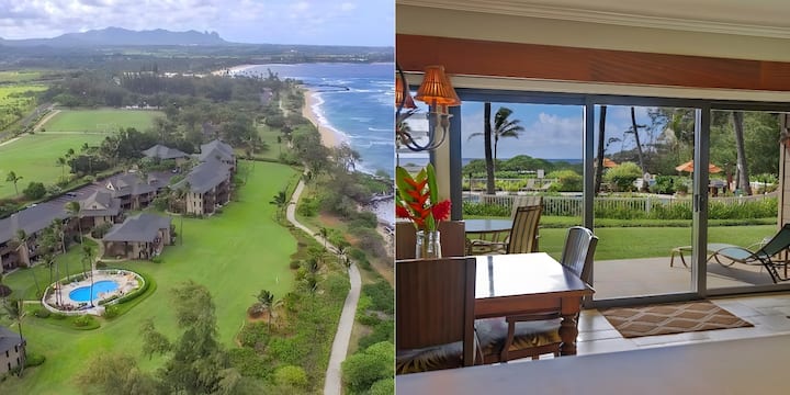 Kaha Lani - 5br Oceanfront - Sleeps 14 - Kapaʻa, HI