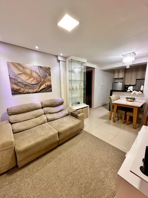 Top Airbnb: Cozy Apartment with Garage in Bauru