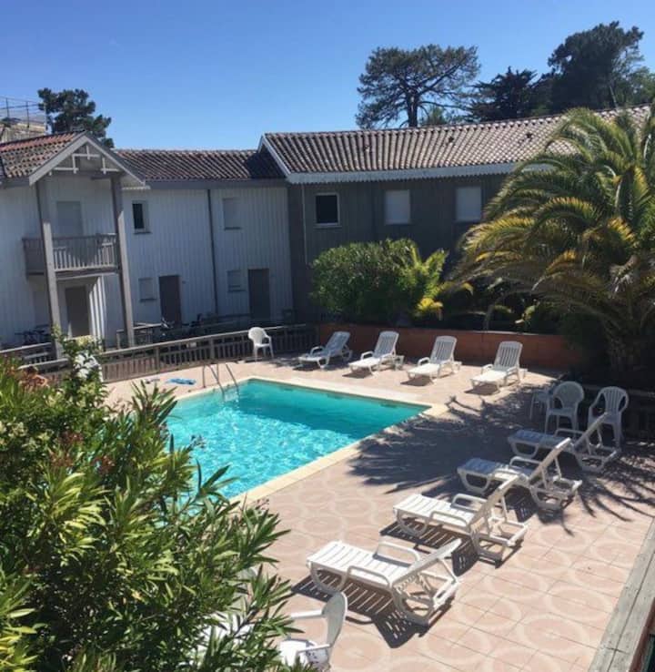 Cap Ferret : Duplex 5 Pers. Avec Piscine - Cap Ferret