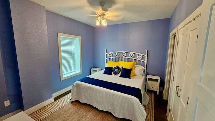 Dormitorio principal, cama tamaño king